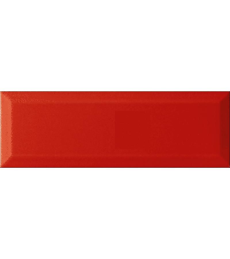 კერამ. ფილა  ”ROJO  BRILLO  BISEL”  10x30  MONOPOLE LAB, S.L