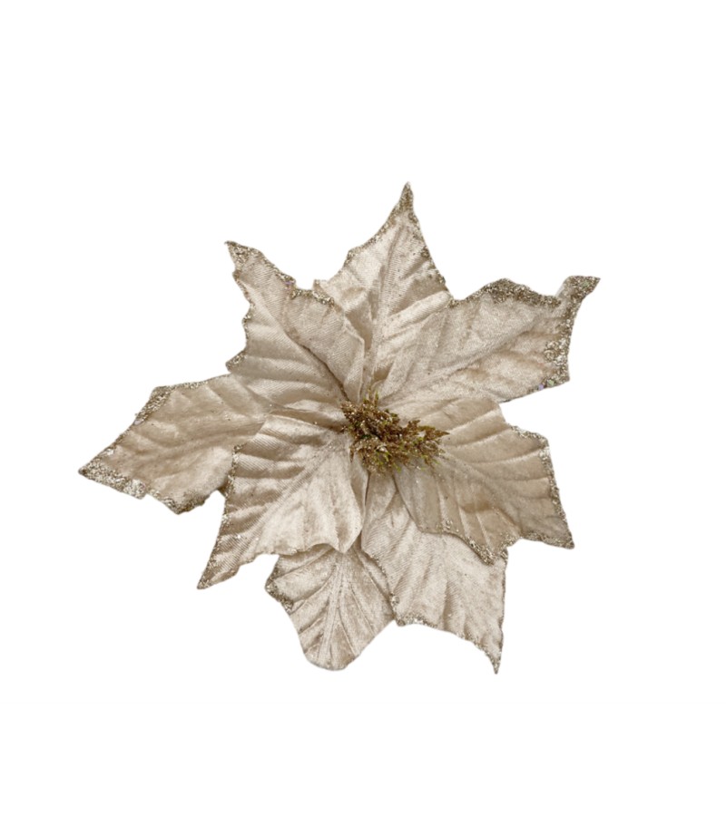 Новогодний аксессуар-цветок LILI-HD21-162