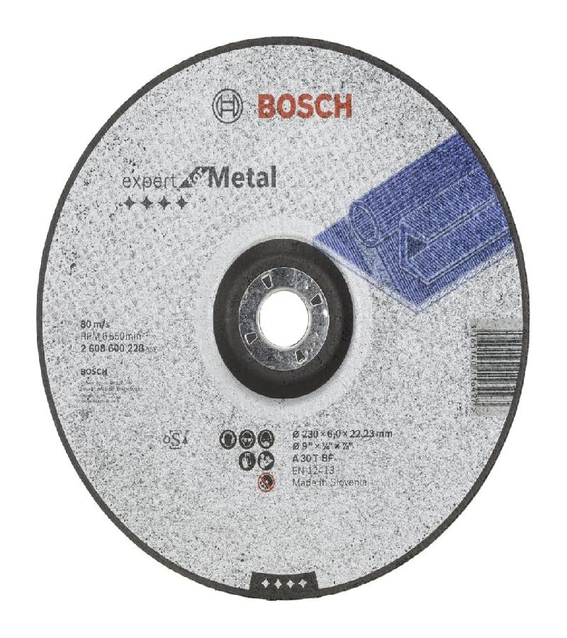 რკინის საჭრელი დისკი  230x6x22.23mm   #2608600228    მწარ. BOSCH