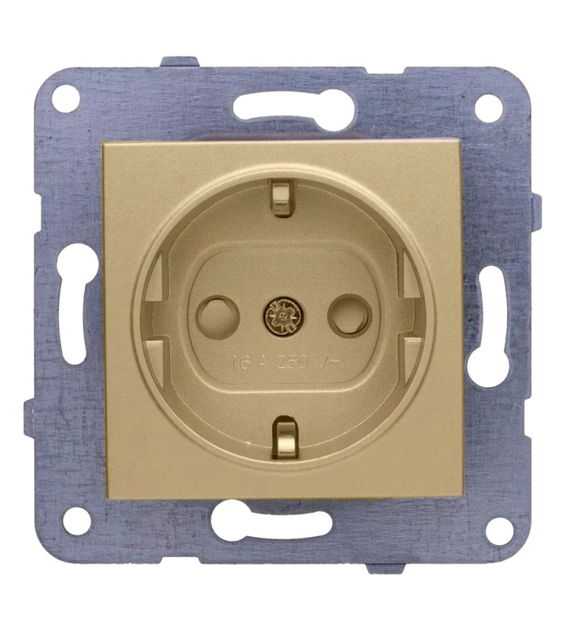 როზეტის მექანიზმი დამიწებით  KARRE PLUS  BRONZ  WKTT02022BR-EU1  Panasonic