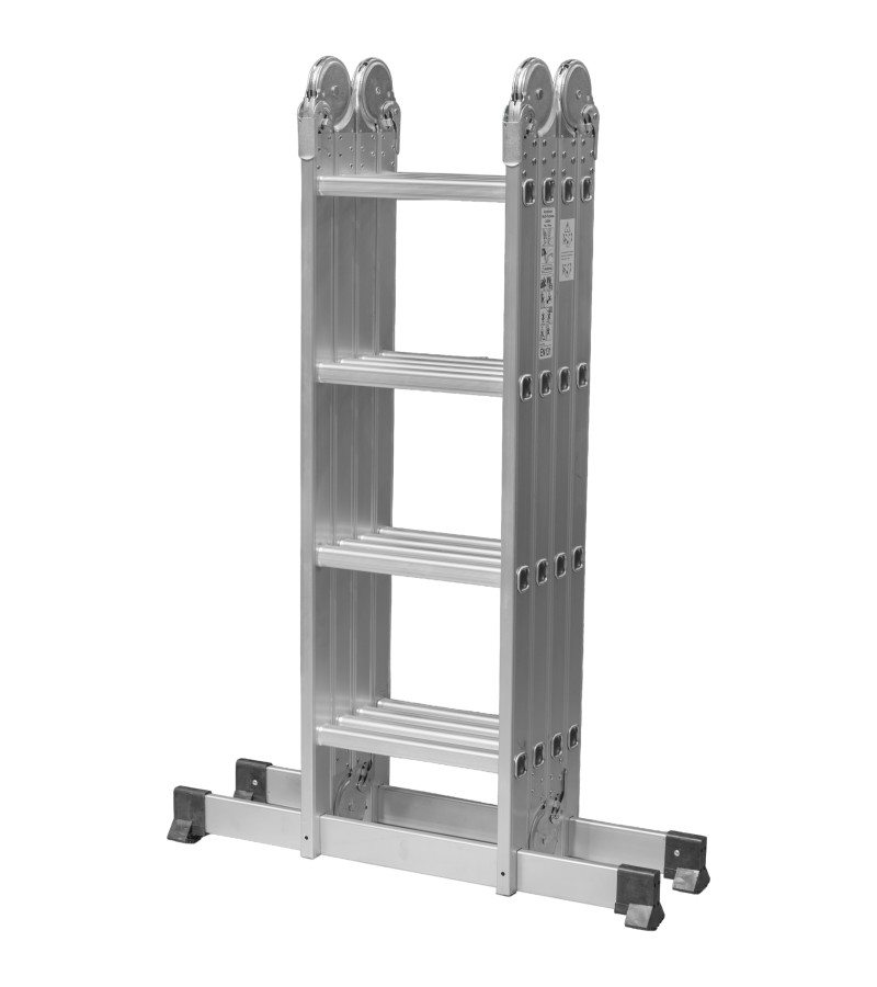 Ladder with multi extension WG607-462G 4*4 steps 462/224/38 cm DELTA