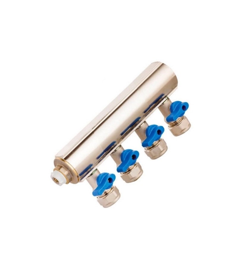 Manifold with valve 1 4 #1819884 KAS