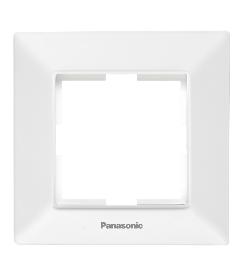 ჩამრთველ-როზეტის კანტი  PANASONIC ARKEDIA SLIM 1-ნი   თეთრი 