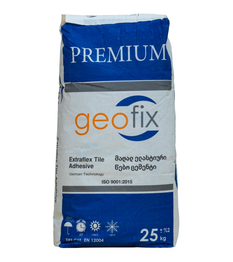 ფისოვანი ცემენტი  25კგ  GeoFix Premium