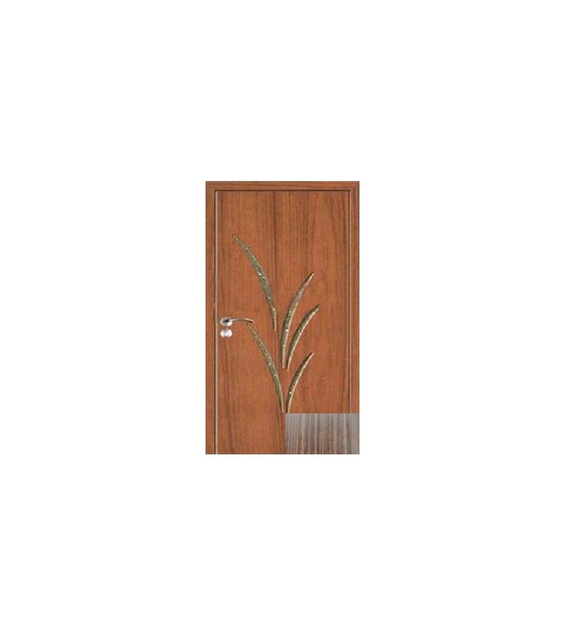 door with glass  KM-074 Size  205*75*4 color  Walnut (7-5)