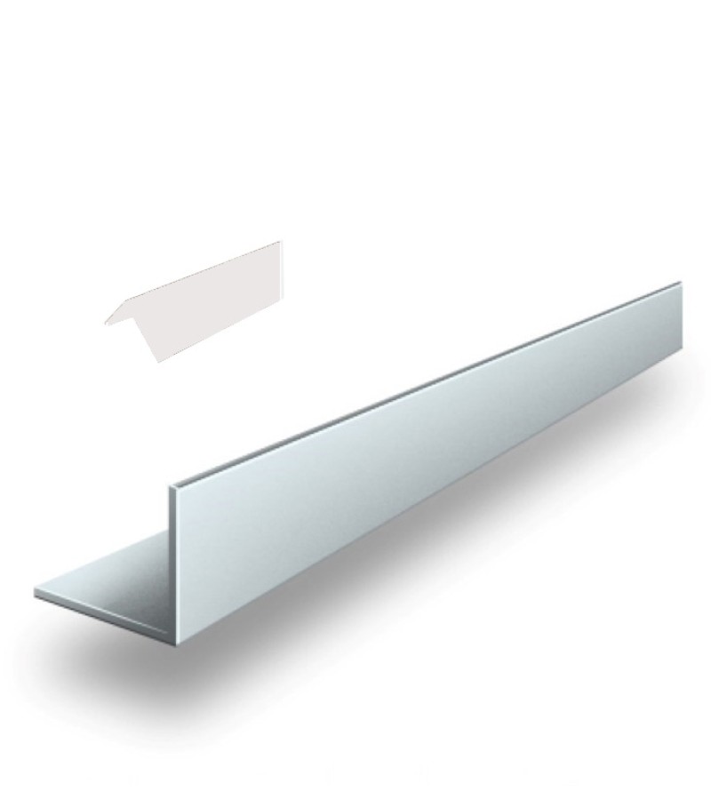 ალუმინის კუთხე  25მმ  2,7მ  ფერი. BEYAZ   მწარ.  PROPLAST 