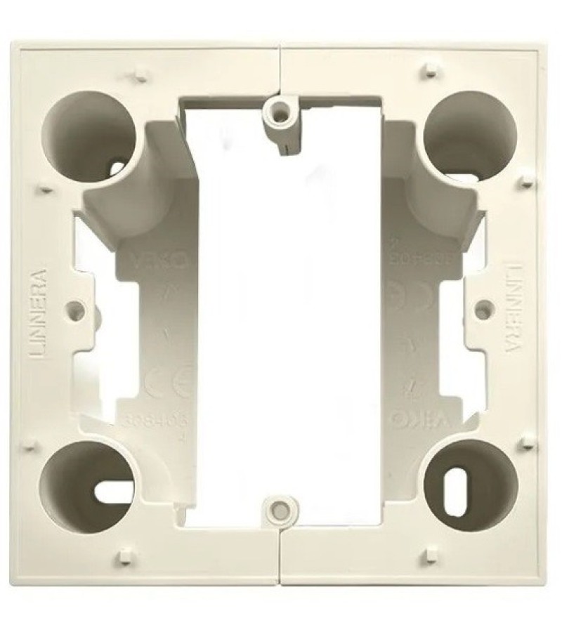 Коробка монтажная (розетка+выключатель) LINNERA KREM кремовый #90481008 Panasonic