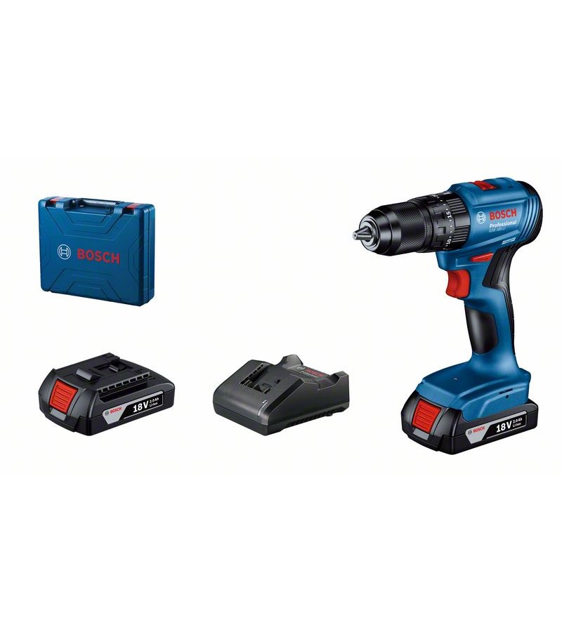 Electric drill with battery GSB 185-LI #06019K3100 black. BOSCH