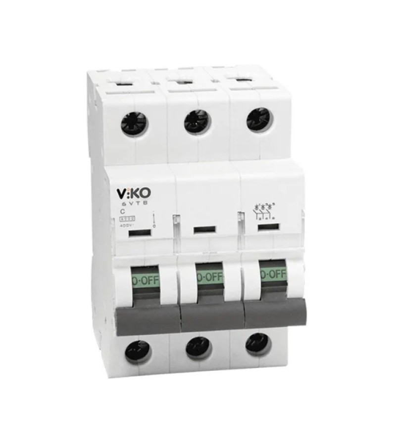 ელექტრო დამცველი  3*25A C  4.5 kA   6VTB-3C25  VIKO