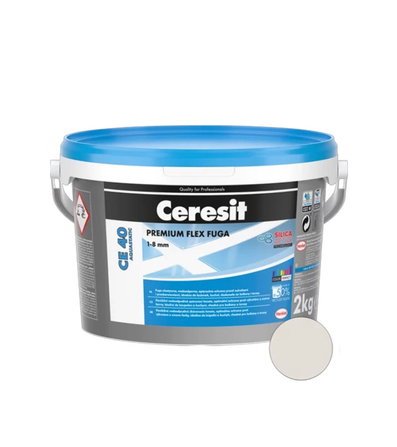 Fuga CERESIT CE40 2кг водонепроницаемый (Pergamon 39)