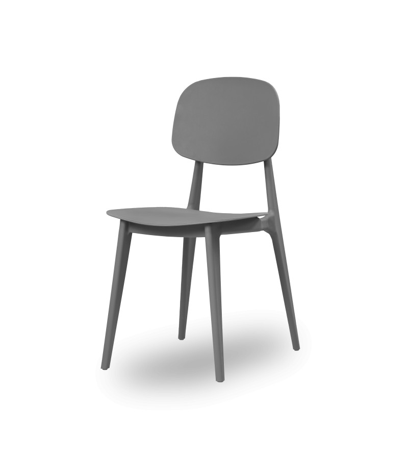 სკამი  DSM-ND-9008  ფერი: ნაცრისფერი