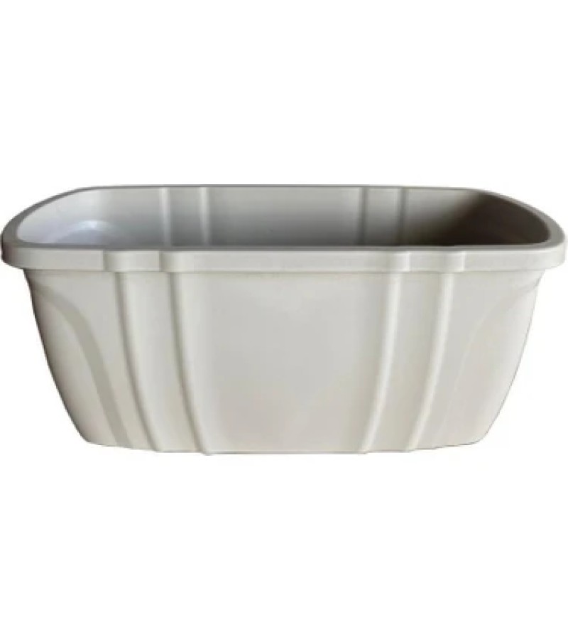 Plastic pot 5710 OPAL 7.5L color. ANTRASIT SENYAYLA