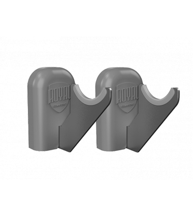 სექციური რადიატორის სამაგრი კომპლექტი კედლის  RTD100S  (ვერცხლისფერი)  მწარ. Royal Thermo