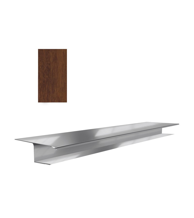 ალუმინის კუთხე   Z    30მმ  2,7მ  CEVIZ / WALNUT   მწარ.  PROPLAST 