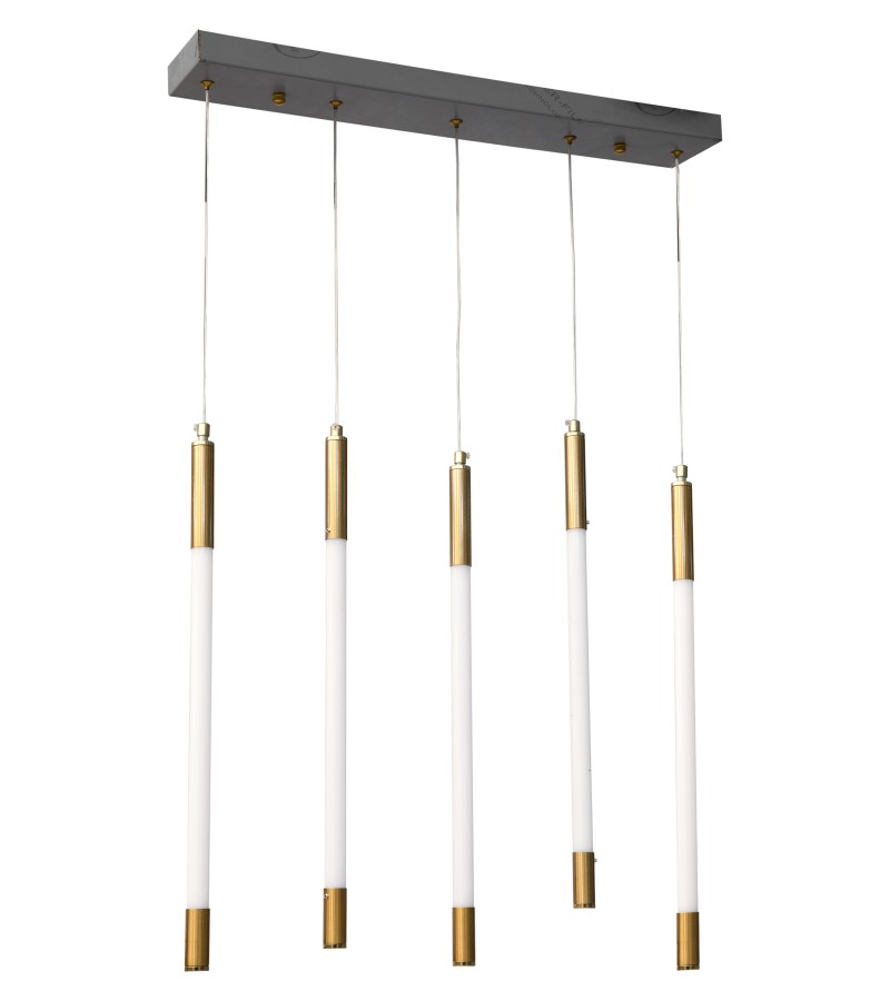Chandelier LED GZFM-6020-5C 30W Color: GOLD (4000K)