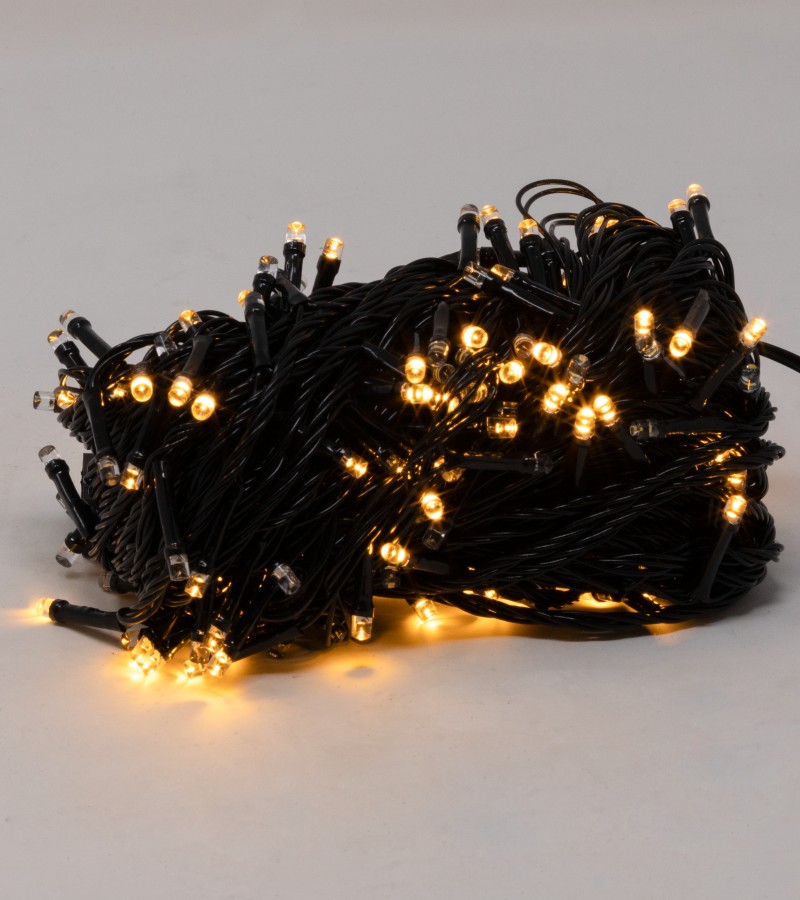 საახალწლო სანათი   3500K   20მეტ.  MYDS-37  (შავი  კაბელი)