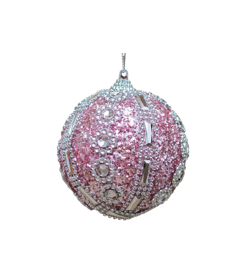 Новогодний шар-игрушка 3 шт 8 см LILI-A3-52196PK8