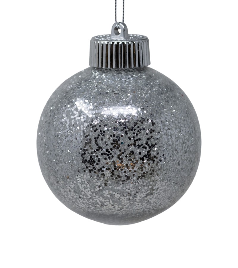 Новогодний шар-игрушка 3 шт 8 см LILI-A3-10022S8