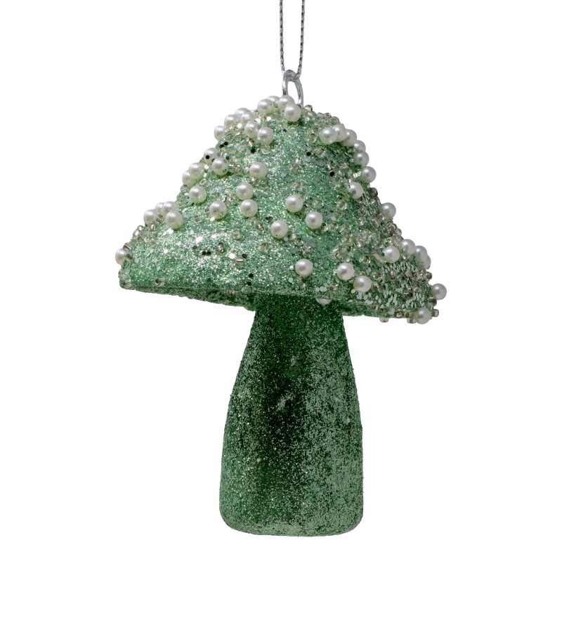 Новогодняя игрушка гриб 10*8*6 см LILI-A1-51769ME