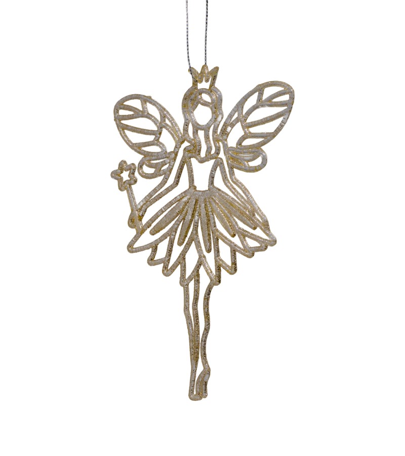 Новогодняя игрушка цветная OWHY1025