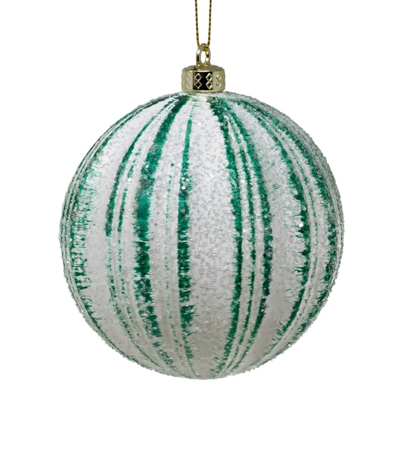 Новогодний шар-игрушка 2 шт 10 см LILI-A2-12509E10