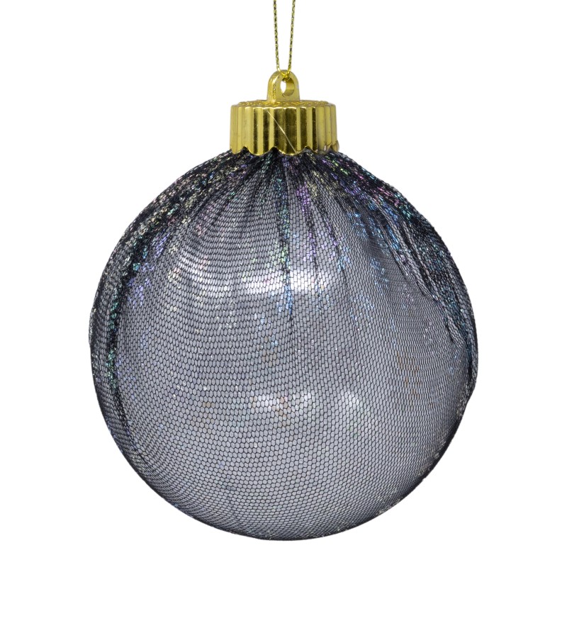 Новогодний шар-игрушка 2 шт 10 см LILI-Q-0296-10