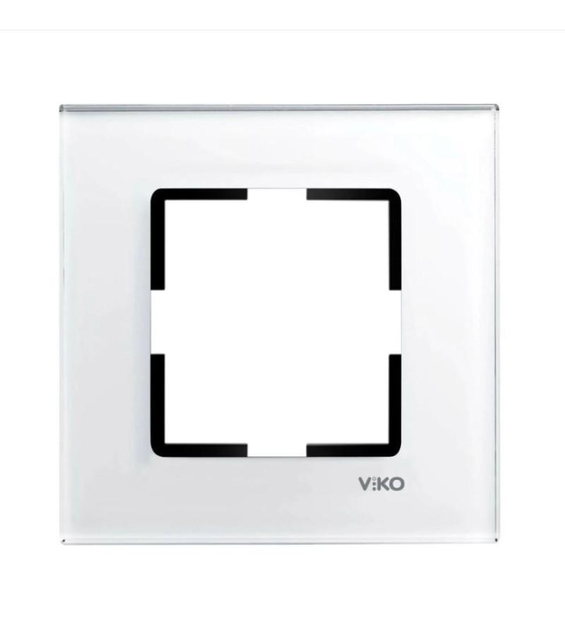 Switch-rosette edge glass NOVELLA BEYAZ 1 PANASONIC