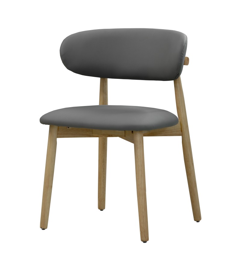 სკამი  #FSSJY-2305-F911-12  ფერი: GRAY