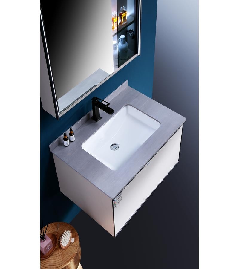 Bathroom furniture without mirror 60 cm A071-60 dark. GDOSTON