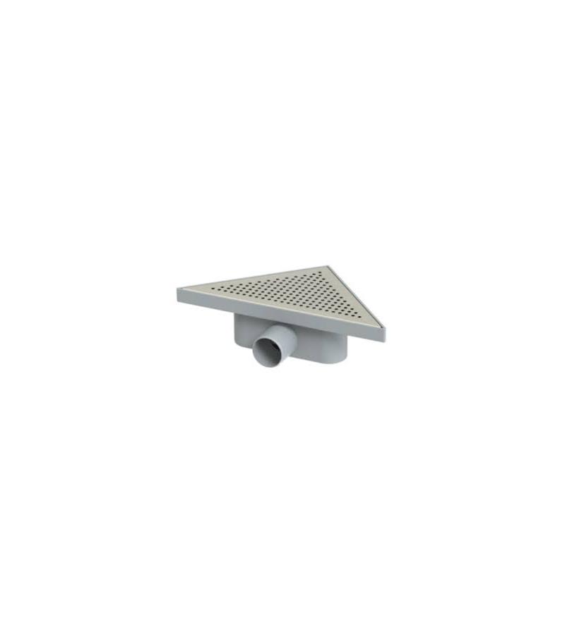 ტრაპი   DELTA SHOWER DRAIN BASE   კუთხის 33სმ  #VDR-710305    VALTEMO 