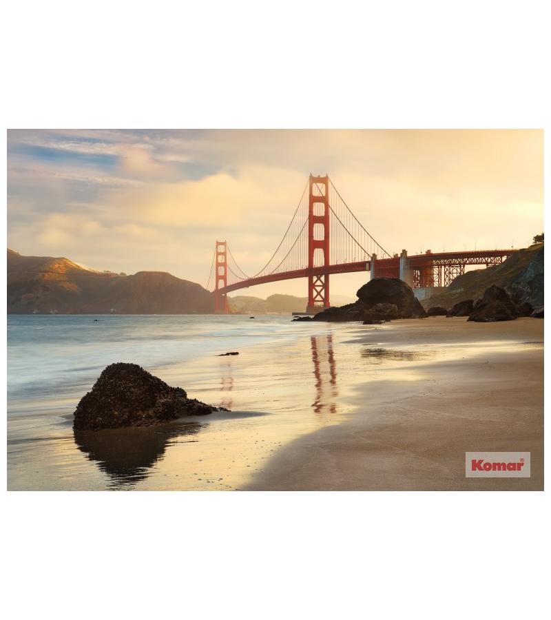 ფოტო შპალიერი  368x248cm (4პანელი)  Golden Gatet  XXL4-054  მწარ. KOMAR