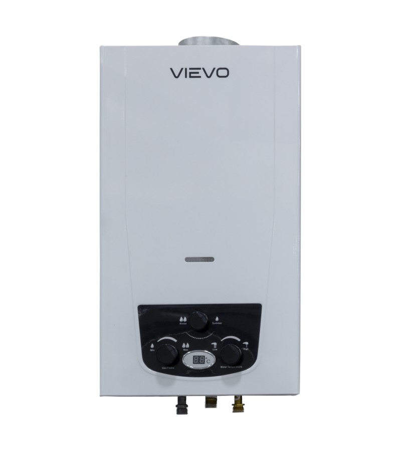 გაზის წყალგამცხელებელი   OX-JSD-016W  12ლტ.  ( თეთრი )   მწარ. VIEVO