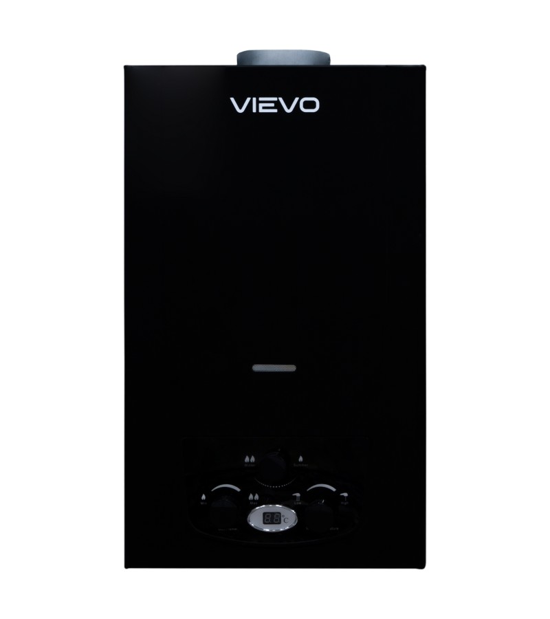 გაზის წყალგამცხელებელი   OX-JSD-016W  12ლტ.  ( შავი )   მწარ. VIEVO