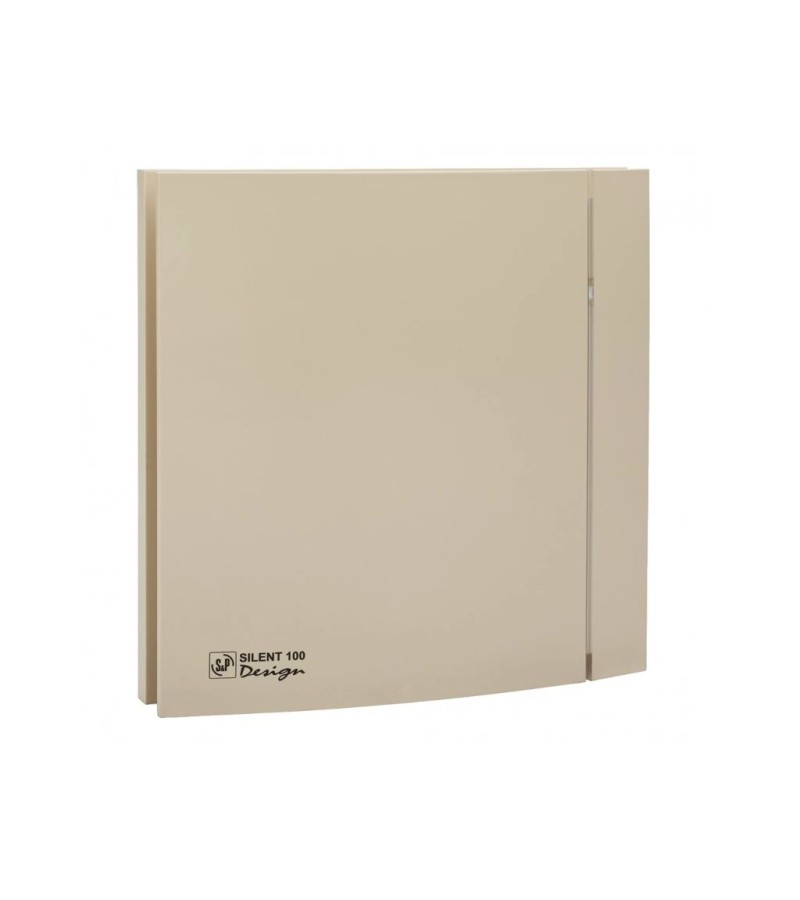 Bathroom Hood SILENT-100 CZ Beige #5210622600 DESIGN-4C (220-240V 50HZ) Bitter. S&P