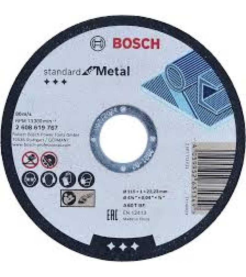 Iron cutting disc 115x1x22.23mm #2608619767 bitter. BOSCH