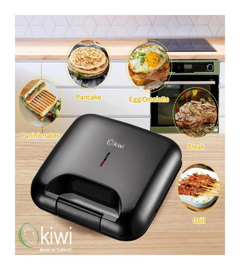 სენდვიჩის აპარატი - SANDWICH MAKER  KSM 2405  Kiwi