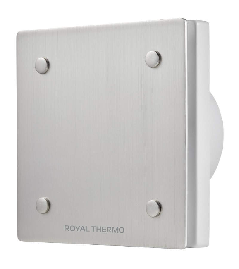 Вытяжка для ванной комнаты 100 RAFC 100 Хром темная. Королевский Темо