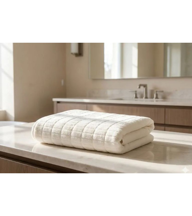 Полотенце мод. LAND размер 50*80 цвет KREM горький. OZDILEK