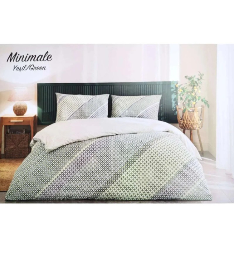 თეთრეულის ნაკრები  MINIMALE   1-საწ. ფერი YESIL  მწარ. OZDILEK