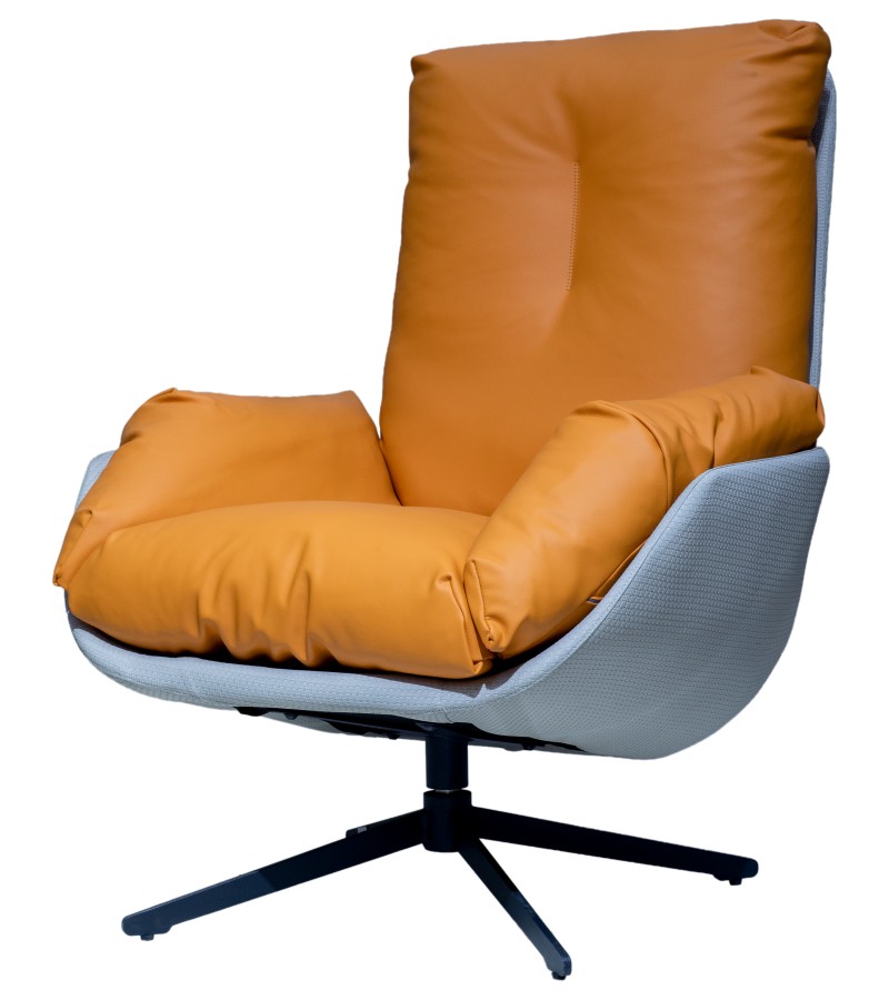 სავარძელი  FSXH-LY913  ფერი :Orange+Grey  #88-02