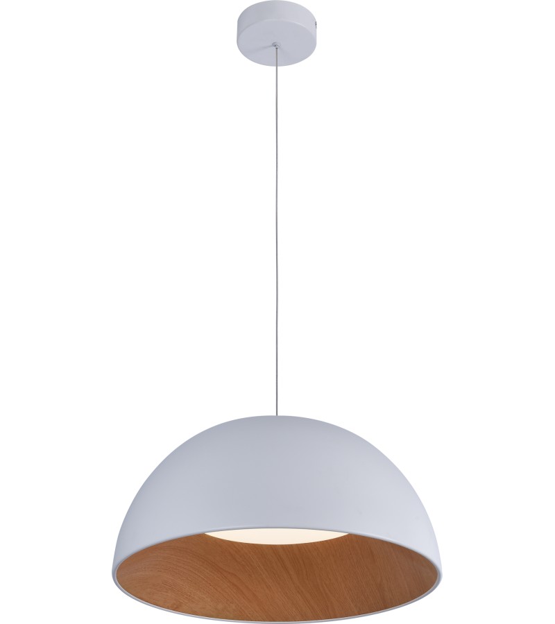 Люстра GZGS-BM8038-1-P-WH белая 18W*2 размер.Ø350