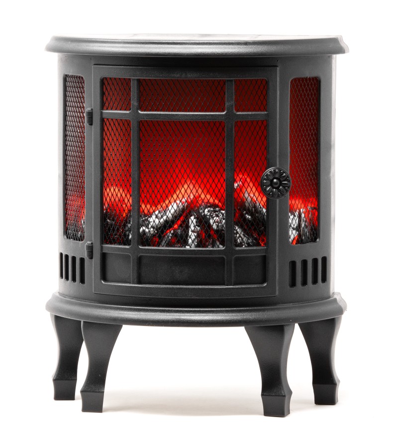 დეკორატიული ბუხარი  QJGY-30  24.5*12.5*30 ფერი: Black