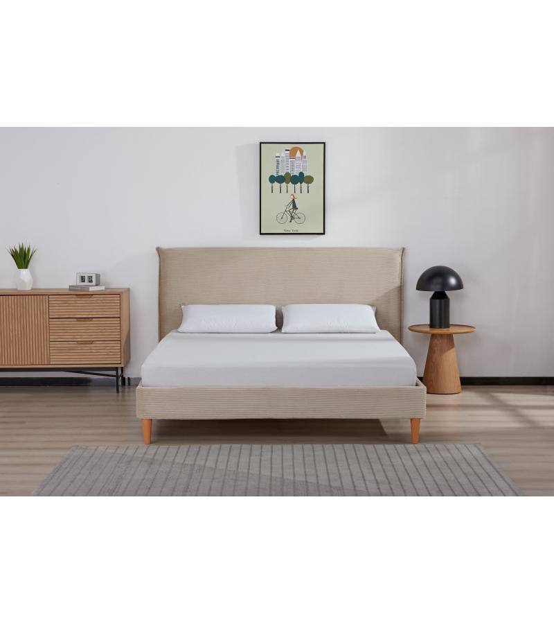 >საწოლი  LBED17Y-75N4  ზომა:1600*2000*870 ფერი: 3#N1-130 BEIGE 