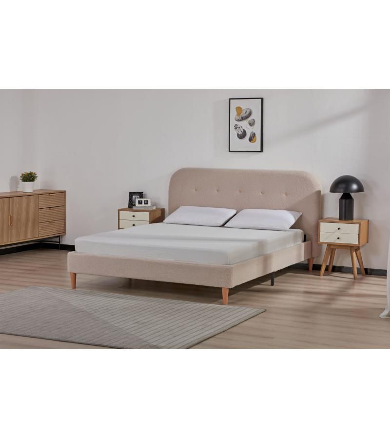 საწოლი  LBED17Y-77N3 ზომა:1600*2000*870 ფერი:EU-2 BEIGE