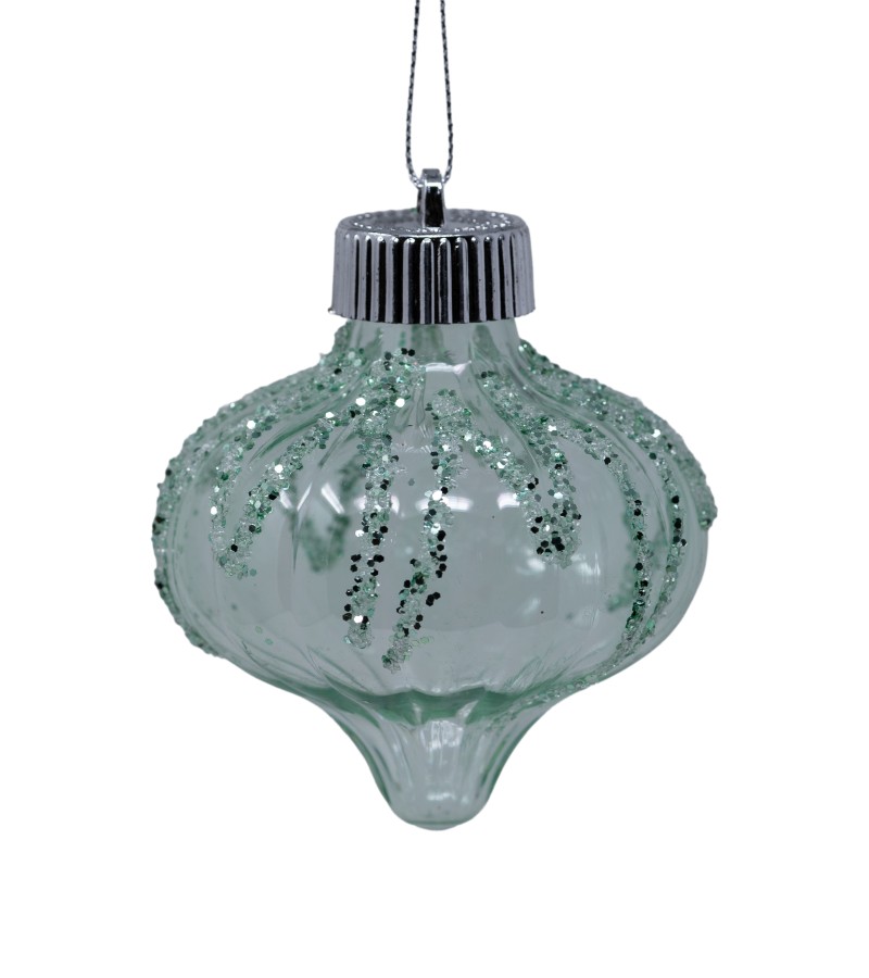 Новогодняя игрушка шар 3 шт 8 см LILI24-A24-10008ME8