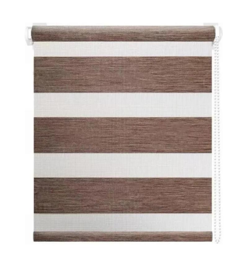 Wooden roller blind (014.14) Кофейный 78х160