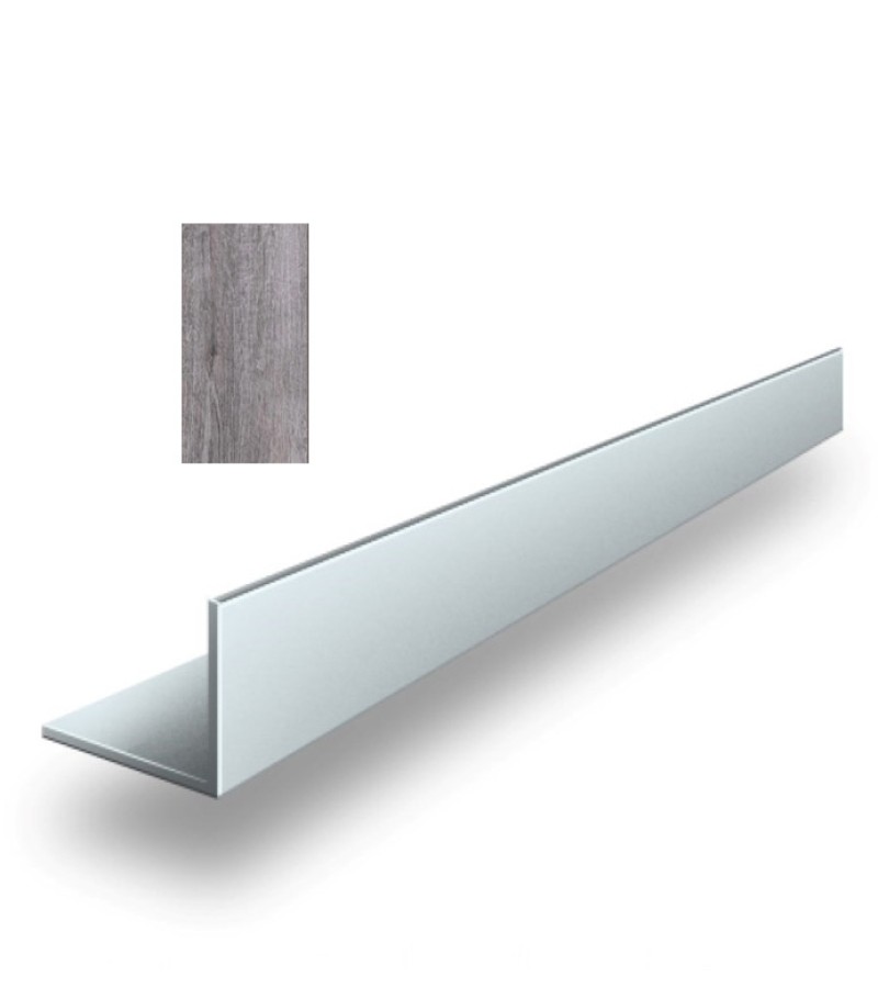 ალუმინის კუთხე  10x10მმ  2,7მ  OAK   მწარ.  PROPLAST 