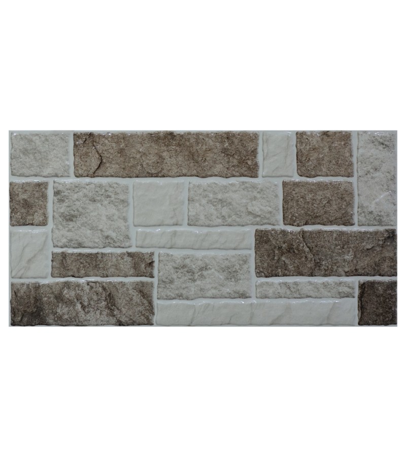ceramic. Tile BRICK STONE CREAM 30*60
