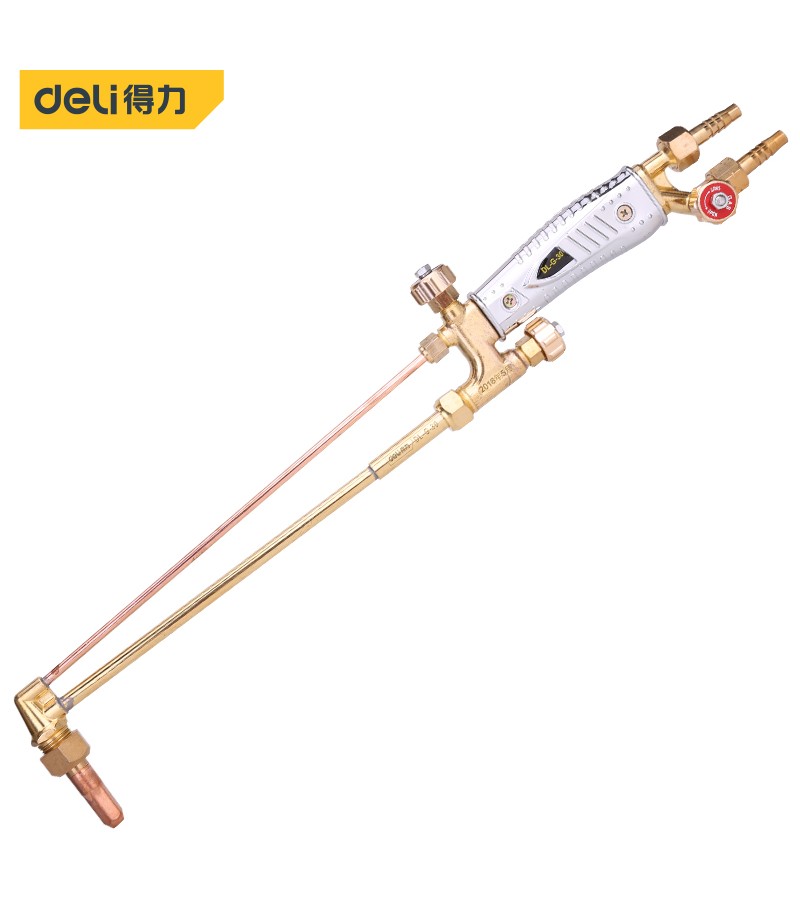 გაზის შედუღების ჩირაღდანი   8.5*49 სმ  DL-G-100    მწარ.  deli 