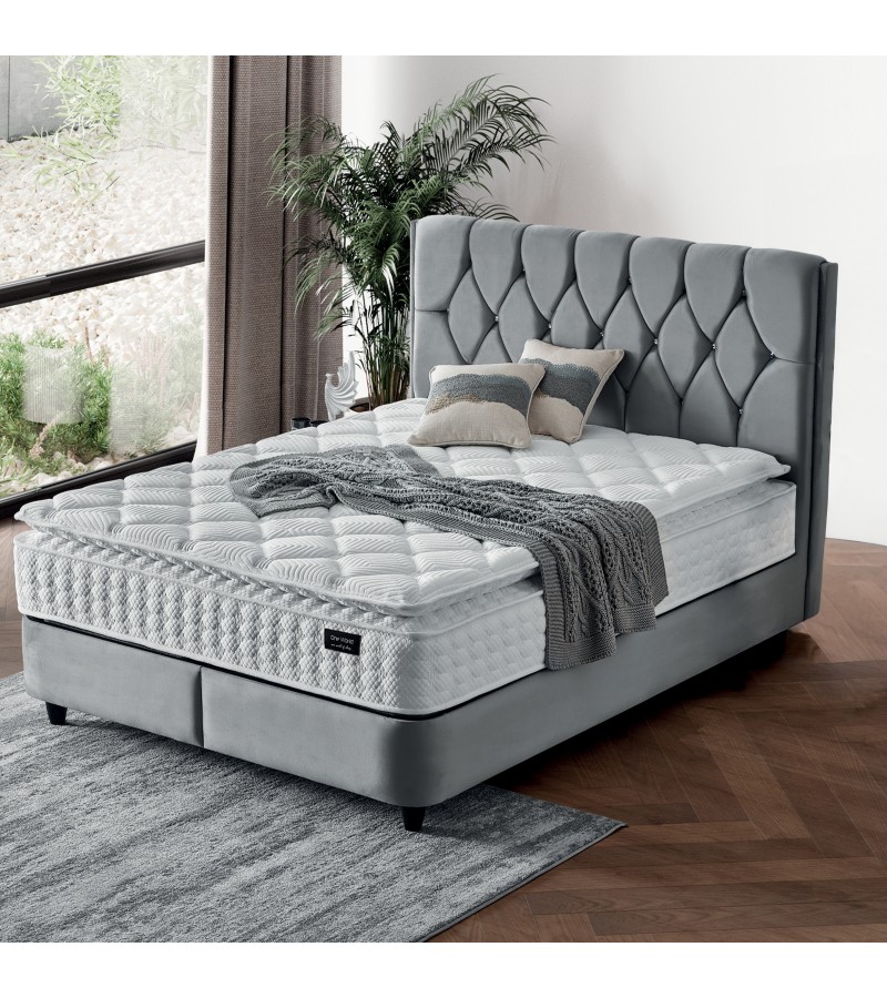 საწოლის კომპლექტი  SILVER  ზომა  160*200  თავი+ბაზა  ფ. Baby Face 32 1 DUNYA YATAK